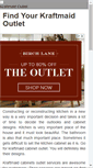 Mobile Screenshot of kraftmaidoutlet.org